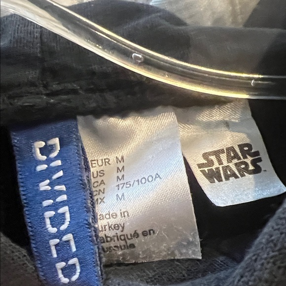 4/$20 Divided Black and White Star Wars Hoodie - Picture 3 of 3